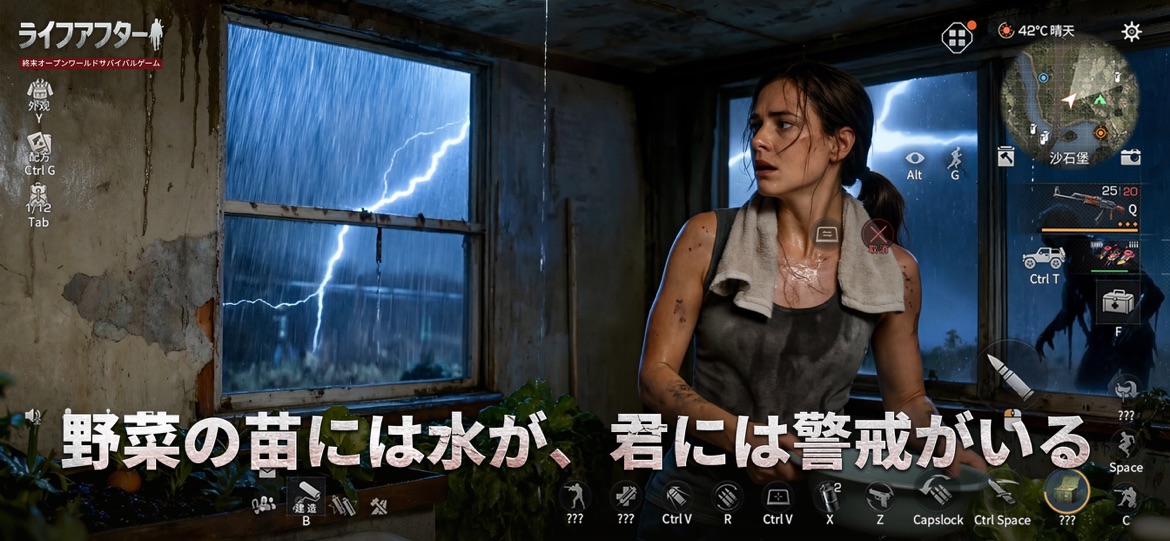 ライフアフターの仲間との連携